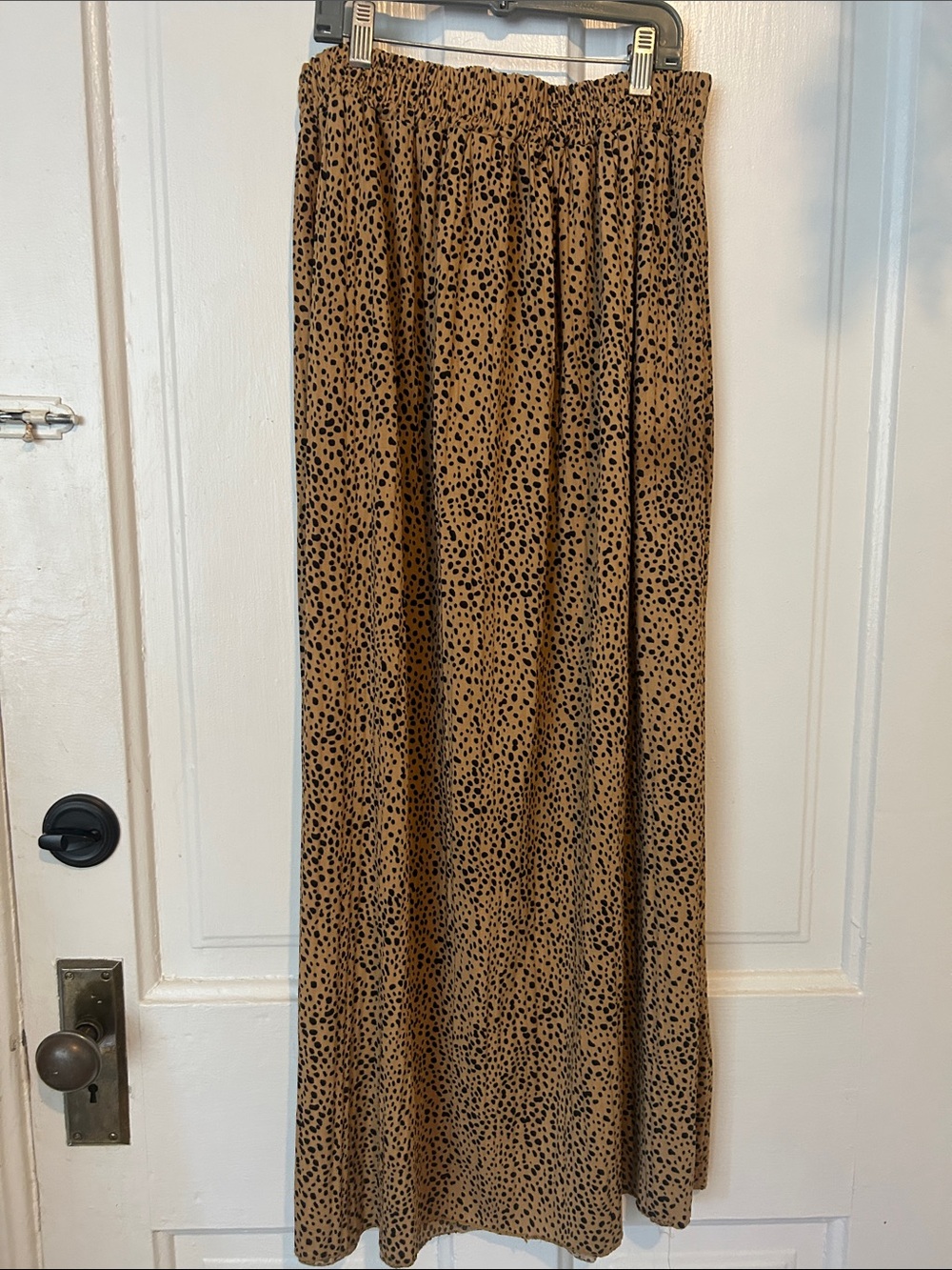 Women's Animal Print Maxi Skirt - Picture 4 of 4